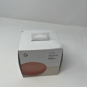 Google Home Mini Coral Smart Speaker Wi-Fi Google Assistant Voice Search New